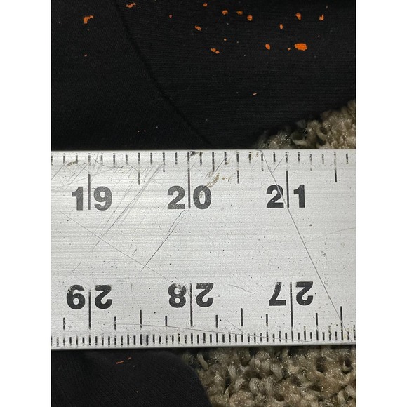 LA Artwear Vintage Halloween Dress Made in USA Painted Glitter RARE Size XL - Picture 10 of 12